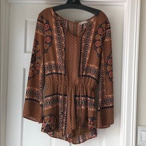 Altar’d State Long sleeve Romper!